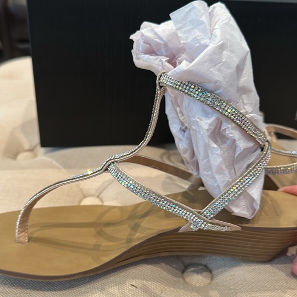 INC International Concepts Madge Strappy Gladiator Wedge Sandals - Picture 6 of 12